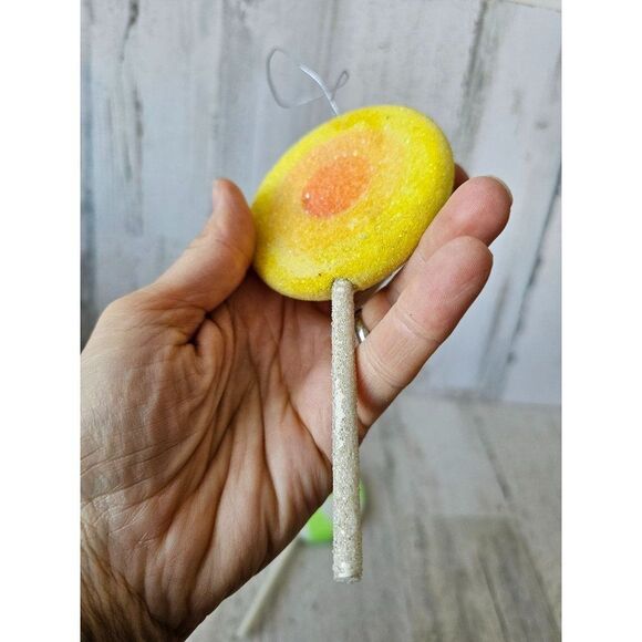 Vintage lollipop candy ornament set sucker lot Xmas tree - Picture 6 of 10